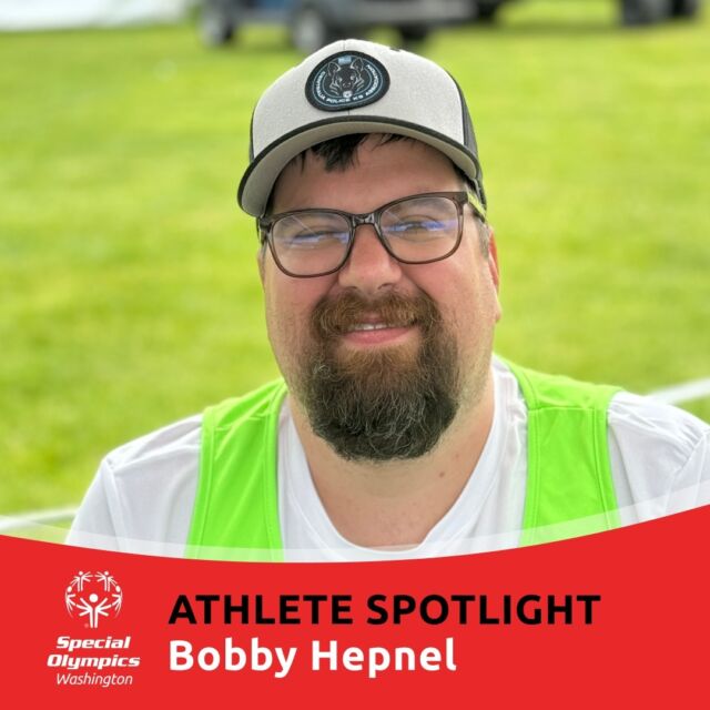 Bobby Hepnel, a proud athlete from Lewis County, has been involved with Special Olympics since he was just eight years old. This year marks his 30th year with the organization, showcasing his unwavering dedication and passion for sports.

Bobby started his journey as a swimmer, competing until he was 12. Today, he excels in track and field, bowling, and softball. When asked to pick his favorite sport, Bobby humorously mentions bowling because it allows him to take out his aggression on the pins! His current goal is to improve his bowling score even further, demonstrating his continuous drive for personal achievement.

Through the support of volunteers and donors, Special Olympics Washington transforms the lives of more than 11,900 participants each year. #SundaySpotlight Learn more at the link in our bio!