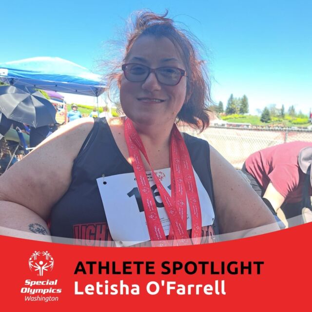 Meet Letisha O'Farrell, a dedicated athlete from the Twin Rivers area who has been competing since 2009! Letisha enjoys participating in both Athletics during the Spring Season and Bowling in the Fall Season. Her favorite part of Special Olympics is traveling to regionals and state games, where she meets new friends and creates unforgettable memories. Letisha's commitment to her sports and her team makes her a valued member of the Special Olympics community!

Through the support of volunteers and donors, Special Olympics Washington transforms the lives of more than 11,900 participants each year. #SundaySpotlight Learn more at the link in our bio!