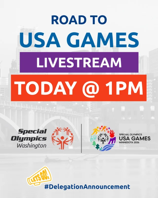 The Road to USA Games begins NOW!

Tune in to our livestream at 1 p.m. to find out who’s heading to Minnesota!

Use the link in our bio to watch the stream! 

#RoadToUSAGames #TeamWashington #OneYearOut #CallingAllChampions