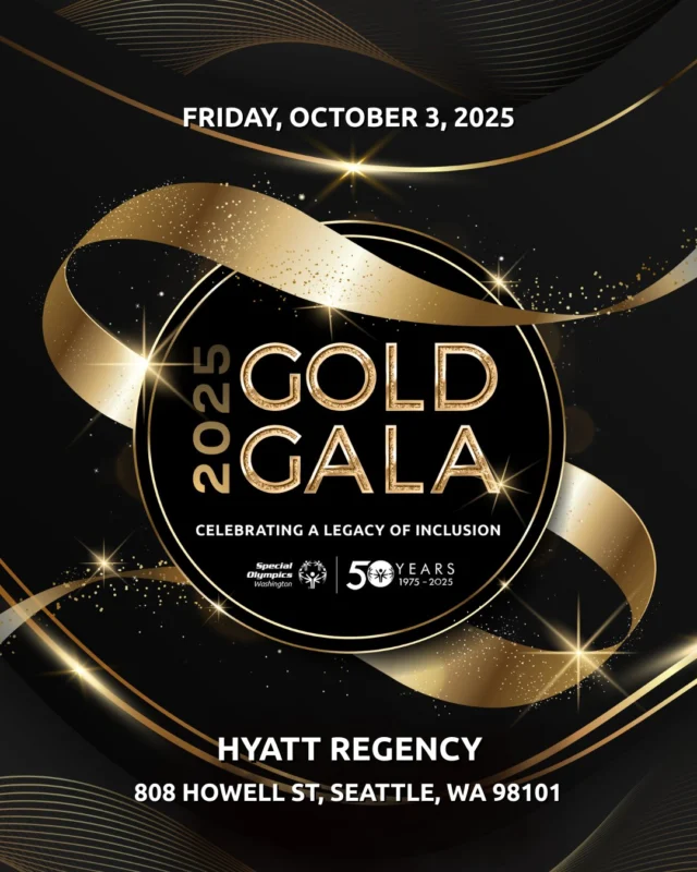 Mark your calendars!

The 2025 Gold Gala is set for October 3, and this year we’re Celebrating a Legacy of Inclusion. Join us at the Hyatt Regency Seattle as we honor 50 years of impact, empowerment, and unforgettable moments with our athletes.

Learn more using the link in bio. 

#GoldGala #SOWA50 #50YearsOfInclusion