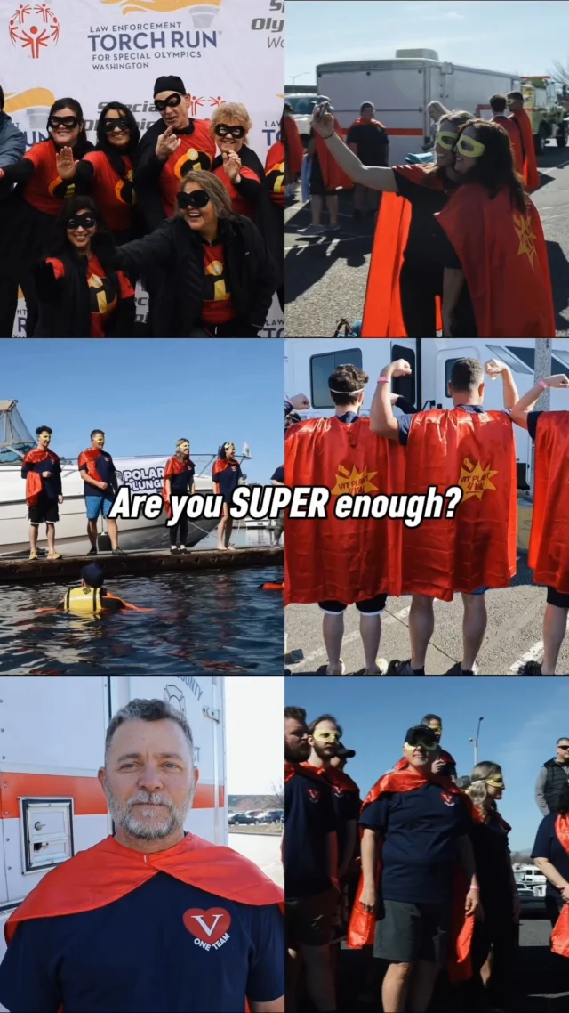 The Super Plunge isn’t for the faint of heart, it’s for our fundraising heroes who each commit to raising a minimum of $3000 for the priviledge to plunge every hour, on the hour, for 24 hours straight!

14 brave Super Plungers are about to take on the elite SUPER PLUNGE challenge all in support Special Olympics Washington athletes statewide 💪

Help them reach their donation goals TODAY: https://impact.sowa.org/give/733143/#!/donation/checkout