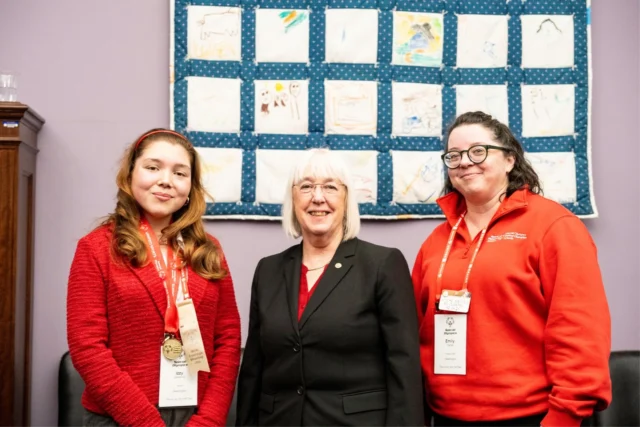 At Capitol Hill Day 2026, Emily and Izzy brought the voice of Special Olympics Washington to DC, advocating for continued federal investment in Unified Champion Schools and Special Olympics Health.

They didn’t just attend meetings. They built understanding. They shared lived experience. They reinforced why inclusion isn’t optional, it’s essential.

The future of this movement is athlete-led. And after watching Izzy in action, that future looks incredibly strong.