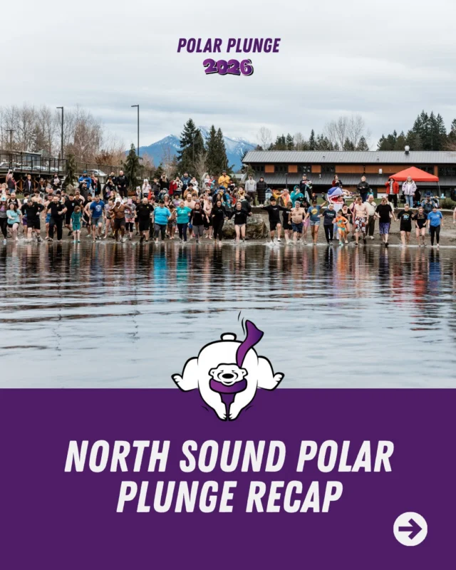 North Sound didn’t just dip a toe in — you went all in. ❄️🌊

Plungers sprinted into the cold, rallied their teams, and helped raise nearly $25,000 supporting Special Olympics athletes across Washington. The costumes were bold, the cheers were loud, and the courage it took to hit that water was even bigger. 💙💪

Moments like these prove that when a community comes together — even in freezing temperatures — incredible things happen for our athletes.

Because when we plunge together, we change lives together. 💙❄️ 

#PolarPlungeWA #SpecialOlympicsWA #InclusionForAll