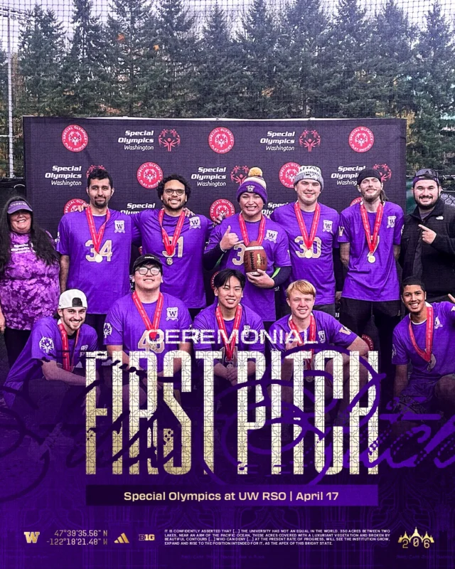 Big moment for inclusion in Washington!

The @uofwa has been named a National Banner Unified Champion College, the first in the state to earn this recognition.

This means UW is creating real opportunities for students with and without intellectual and developmental disabilities to learn, lead, and compete together.

We’ll be celebrating this milestone on April 17 during the UW basketball game. 💜

#UnifiedGeneration #ChooseToInclude