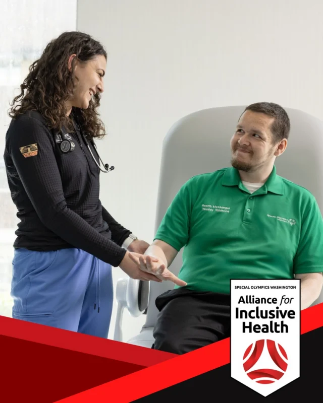 Access to care starts with access to clinics.

For many athletes with intellectual and developmental disabilities, finding a place that understands their needs is not always easy. Through the Alliance for Inclusive Health, alongside @virginiamasonfranciscanhealth, we are working to expand access to clinics that meet athletes where they are and provide care that truly supports them.

Click the link in our bio to learn more about the Alliance for Inclusive Health!