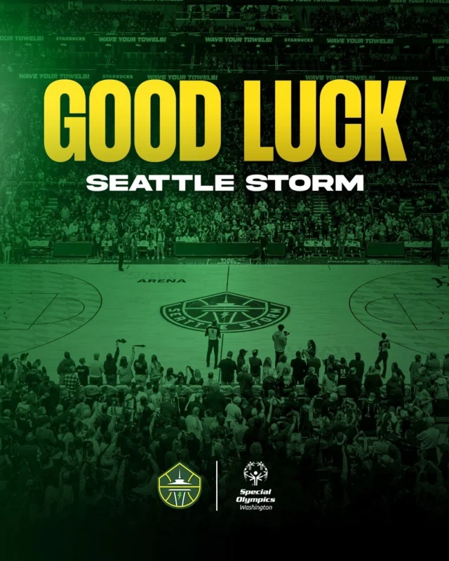 Good luck to the @SeattleStorm as they kick off the 2026 season!

We’re grateful for your partnership and continued support of inclusion across Washington. 💚