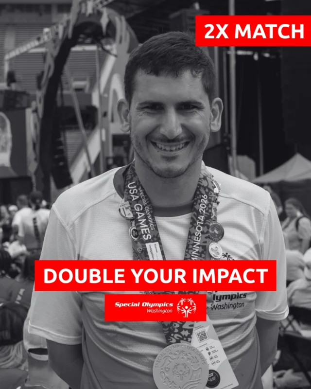Our athletes are already looking ahead to what's next.

From local competitions to national stages, every opportunity is made possible by supporters like you. Give today through our 2X Match and help ensure athletes across Washington can continue reaching new goals.

Click the link in our bio to double your impact today!