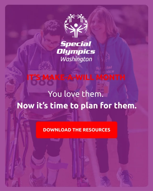 August is Make-A-Will Month, making it a great time to make sure your plans reflect what matters most to you!
Special Olympics offers free resources on wills, trusts, guardianship and planning for loved ones with intellectual disabilities. 

Get started here by clicking the link in our bio!