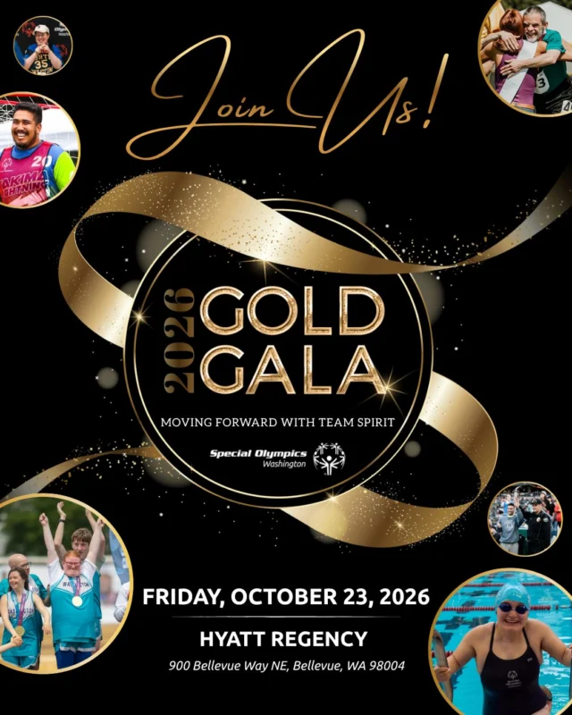 Gold Gala is almost here!

We’re getting ready for an unforgettable evening of great food, exceptional wine, live and silent auctions, an exciting raffle, and a powerful Raise the Paddle, all in support of Special Olympics Washington athletes and communities across the state.

This year’s theme is Moving Forward with Team Spirit, and guests are invited to bring a little team spirit to their formal attire. Think team colors, elevated fan gear, sneakers, or a fun sports-inspired detail.

We can’t wait to celebrate with you!

Click the link in our bio to register!