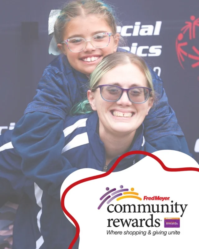 Your grocery run can give back.

If you shop at Fred Meyer, link your Rewards Card to Special Olympics Washington through Community Rewards. Once you’re enrolled, just shop and scan like normal, and your eligible purchases can help support athletes across Washington at no added cost to you.

Get started by clicking the link in our bio!