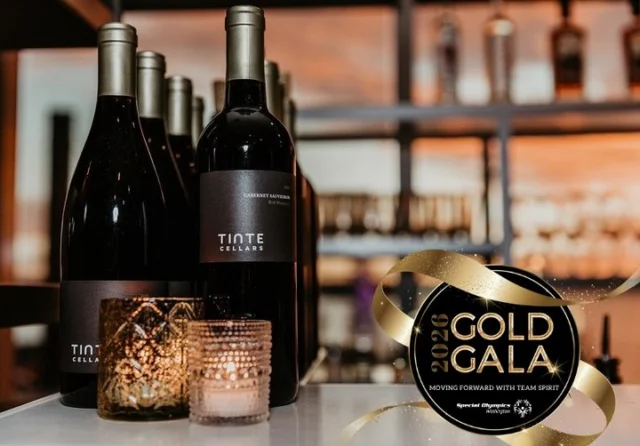 For four years, @tintecellars has supported the Gold Gala as our official wine partner. We’re proud to celebrate their continued commitment to Special Olympics Washington and the athletes at the heart of our mission.

Partnerships like this help sustain year-round opportunities for athletes to compete, access health services and grow as leaders in their communities. Thank you, Tinte Cellars, for investing in that work and helping bring our community together.

Join us on October 23 as we celebrate Moving Forward with Team Spirit, with incredible athlete stories, exciting auction packages and wonderful wine from Tinte Cellars!

Tickets are still available! Click the link in our bio to reserve your seat and raise a glass with us!